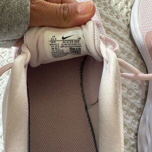 Light pink Nike sneakers